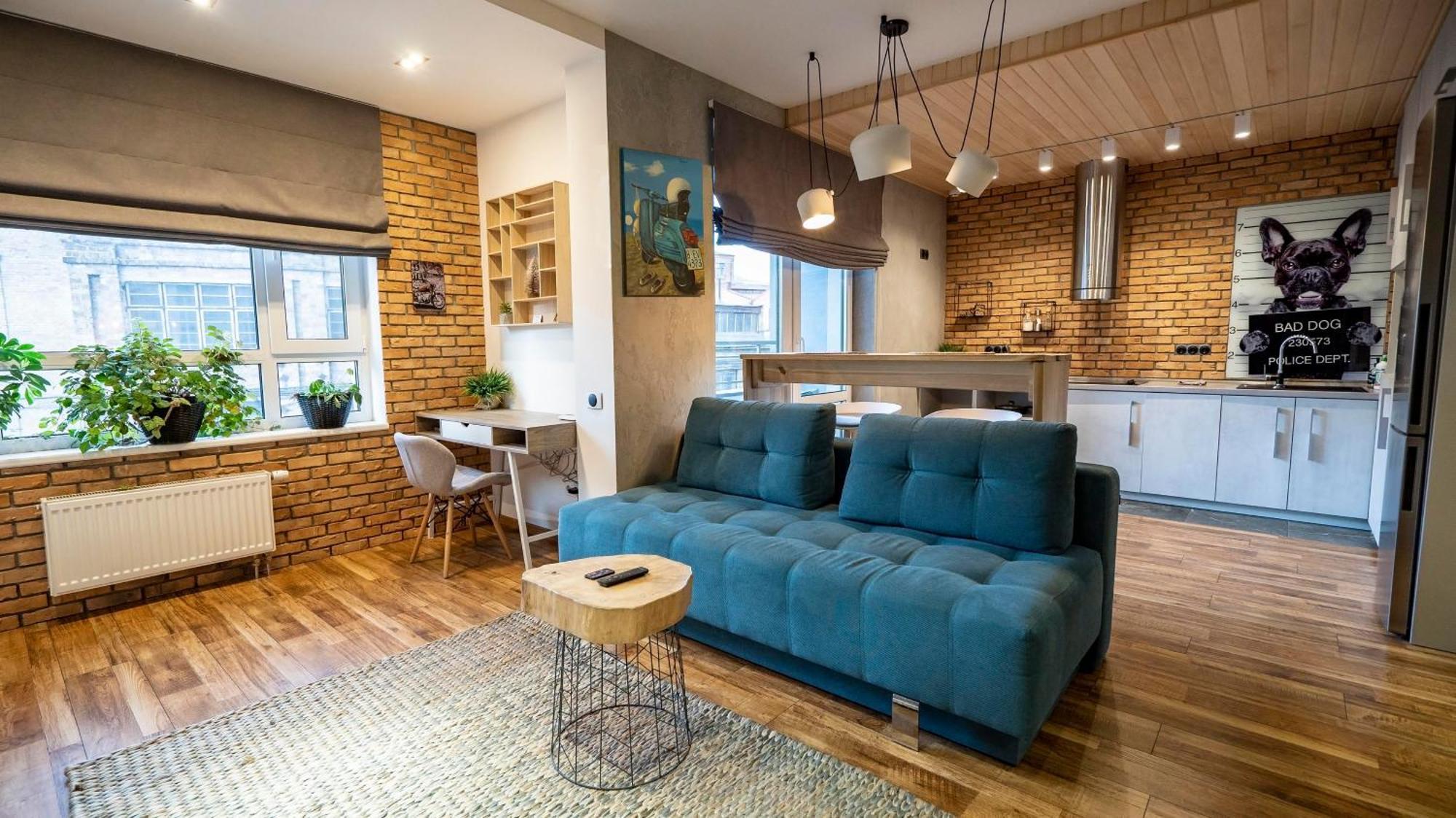 Loft Apartment Near Smart Plaza Polytech Киев Экстерьер фото